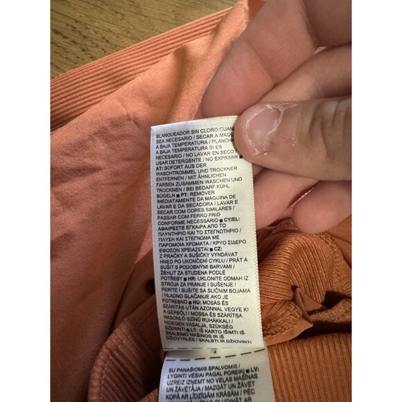 ATHLETA Brooklyn Ankle Pant in Sunset Glow Orange Style 198671 Women Size 4 READ - Picture 10 of 15